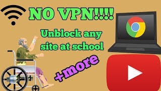 How to REALLY unblock EVERY SITE on school chromebooks [upl. by Anelet]