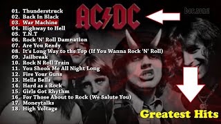 ACDC Greatest Hits Playlist  The Best [upl. by Brandt867]