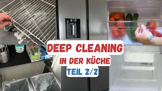 Deep Cleaning in der Küche 22  Clean with me  Putzmotivation [upl. by Adara]