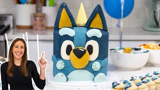 Bluey Birthday Cake [upl. by Anileva14]