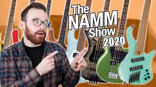 Some Of The Coolest Basses Of NAMM 2020 [upl. by Mizuki755]