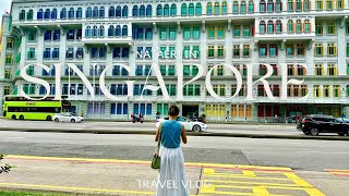 Singapore 4 day Travel Vlog  Exploring the city local food hawker centres cafes amp best bar [upl. by Schluter863]