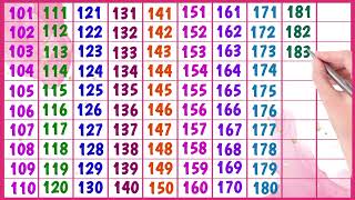 Big numbers 1 to 500 123 1 2 3 4 5 6 7 8 9 10 ginti counting123 500 Learn Counting 1 to 500 [upl. by Lussier177]