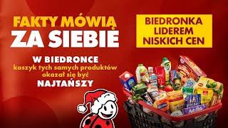 Fakty mówią za siebie Biedronka liderem niskich cen [upl. by Harrington]