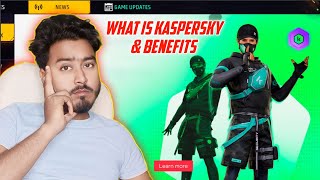 What is Kaspersky in free fire 🤔 Kaspersky benefits [upl. by Alliuqahs]