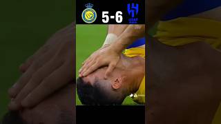 Al Nasar 🆚️ Al Hilal  65 Match  King Cup Final 2024 shorts football youtube ronaldo neymar [upl. by Burford987]