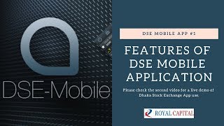 Features of DSE Mobile App [upl. by Anitan]