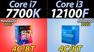 i77700K vs i312100F  RTX 3080 and RTX 3060  How Much Performance Difference [upl. by Manly]