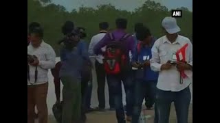 ISRO launches GSLVD6 carrying GSAT6 from Sriharikota [upl. by Pier]