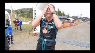 EMELIE IS SUFFERING  Vemdalen Fjällmaraton 2018 [upl. by Oiretule]