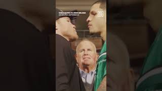 CANELO ALVAREZ VS EDGAR BERLANGA SPICY FACE OFF [upl. by Akimas518]