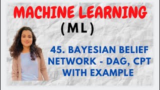 45 Bayesian Belief Networks  DAG amp CPT With Example ML [upl. by Zeni502]