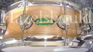 DW Craviotto 5 5quotx14quot Green Badge Snare 2003 G 100217 [upl. by Solley264]