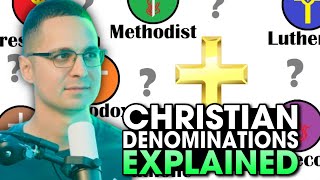 All Christian denominations explained in 12 minutes Reaction [upl. by Lasonde]