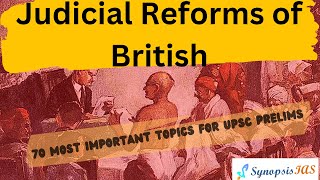 2020 and 5050 series Judicial Reforms of British India Modern History [upl. by Wrand]