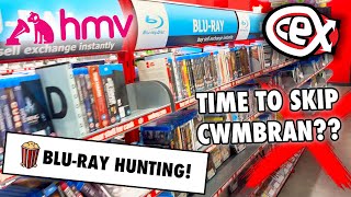 Bluray Hunting  TIME TO SKIP CWMBRAN SORTING HMV RETURN amp CEXCHARITY STORE MISERY [upl. by Lashar247]