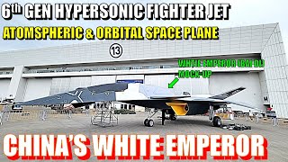 Chinas White Sky Emperor 6th Gen Hypersonic amp Space Orbital Fighter Jet at Zhuhai Airshow 2024 [upl. by Ainyt]