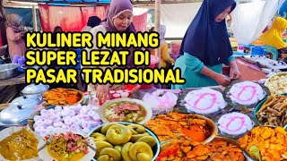 BERBURU KULINER MINANG YANG LEZAT DI PASAR BALAI RABAA PADANG GANTIANG SUMATERA BARAT [upl. by Randell]