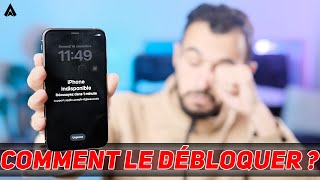 iPhone indisponible comment le débloquer   3 Solutions [upl. by Sterner929]