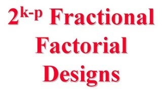 CSE5671319 2kp Fractional Factorial Designs for Computer System Performance Evaluation [upl. by Violet]