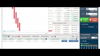 EDUCATIONAL 450 IN 7 MINUTES 100X BITCOIN TRADING ON BITSEVEN [upl. by Grey]