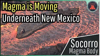 Magma is Moving Underneath New Mexico The Socorro Magma Body [upl. by Rondon]