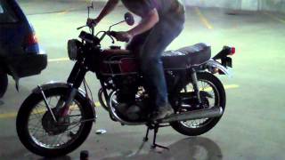 Problematic Honda CB350 Popping Backfiring [upl. by Veno184]