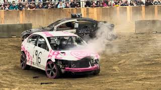 Topsfield Fair  Demolition Derby Qualifying Event 3 [upl. by Lilia]