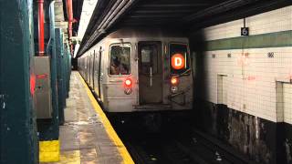 MTA New York City Subway Sound Recording Westinghouse 198688 R68 2500 On The D Train [upl. by Charil121]