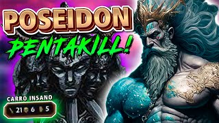 POSEIDON MID  ME HAGO UNA PENTA SURREALISTA  SMITE Master Conquest [upl. by Camile]