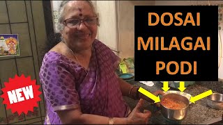 Dosai Milagai Podi Recipe in Tamil [upl. by Adiaros]