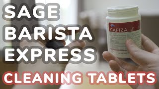 Sage Cleaning Tablets  Cheaper Sage Barista Express Cleaning Coffee Machine [upl. by Aciamaj]