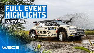 WRC2 Event Highlights  WRC Safari Rally Kenya 2023 [upl. by Shulock611]