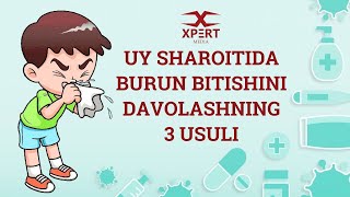 Tumov Burun Bitishini Tez Davolash 3 Usul5 Daqiqadan [upl. by Ahsuoj]