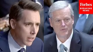 BREAKING NEWS Josh Hawley Directly Confronts Head Of NCAA About Riley Gainess Claims [upl. by Candra]