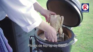 Keurslager  hele kip op bierblik  barbecue [upl. by Bentlee]