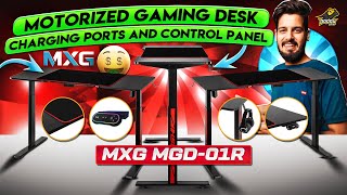 MXG Motorized Gaming Desk Unboxing And Review By Daddu Charger Gaming Store [upl. by Akkina]