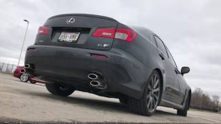 LEXUS ISF HAYWARD amp SCOTT EXHAUST [upl. by Ssej]