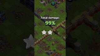 Clash Of Clans Funny Moment😱 clashofclans coc cocshorts [upl. by Wilow]