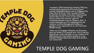 Temple Dog Gaming [upl. by Leoy795]