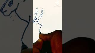 How To Good Drowing Simple Art Horing How Tow Drow Easy Cute Short Video Art Horing [upl. by Holtorf]