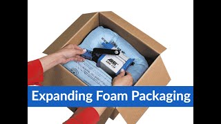 expanding foam packaging from Sealed Air [upl. by Alah605]