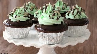 Mint Chocolate Cupcakes [upl. by Ahsert]