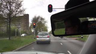 Invoegen op de autowegen en autosnelwegen in Zwolle wwwaccuraatnu [upl. by Iran]