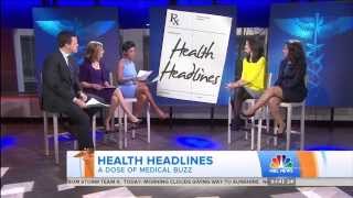 Health Headlines on the Today Show 22515 [upl. by Nedearb975]