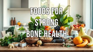 Foods for Strong Bone Health [upl. by Flori]