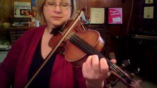 How to play grace notes appoggiaturas on the violin [upl. by Scully]