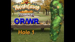 H1M Golf Clash Thanksgiving 2024 Hole 1 Master FTP ORWR Eagle Send It Practice this to get a feel [upl. by Olsewski]