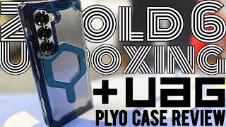 Samsung Galaxy Z Fold 6 Unboxing amp UAG Plyo Case Review [upl. by Ilellan]