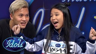 INCREDIBLE Young Singer Anneth Delliecia Auditions For Indonesian Idol Junior  Idols Global [upl. by Hallock896]